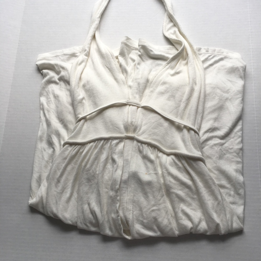 FREE PEOPLE BEACH CREAM DRESS - Picture 4 of 6